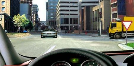 What vehicle must you give way to if you intend to make a U-turn at an intersection?
