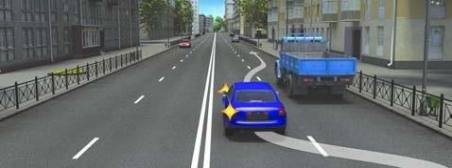 Should the driver of a passenger car change his/her lane after overtaking the right lane?