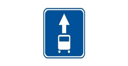 Is it allowed to enter the area marked with this sign when making a right turn?