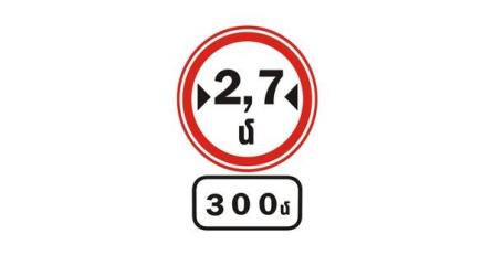 What does the sign below the sign indicate?