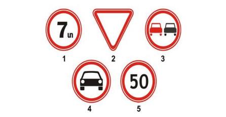 Which sign does not apply to public vehicles?