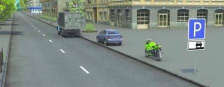 Which driver violated the parking rules?
