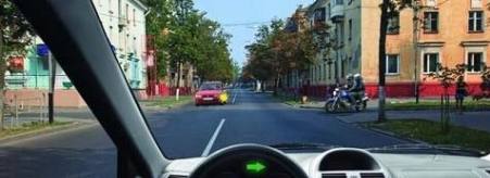 When turning right in this situation