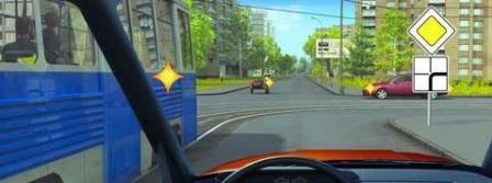 In this situation you must give way to