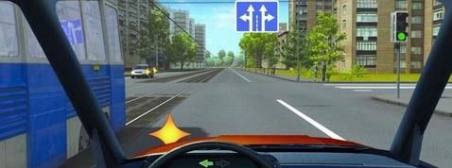 When making a left turn