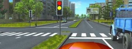 After the green signal is on, you are required to