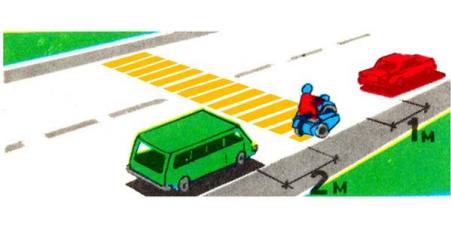 Which of the vehicle drivers parked incorrectly to disembark passengers?