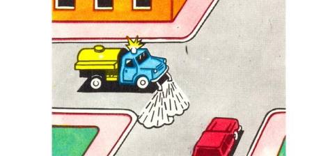 The driver of which vehicle has first priority?