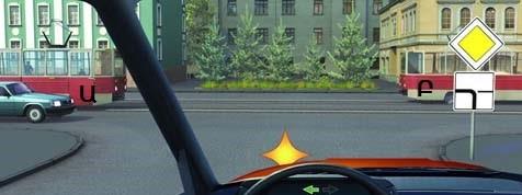 When making a left turn, you must give way to