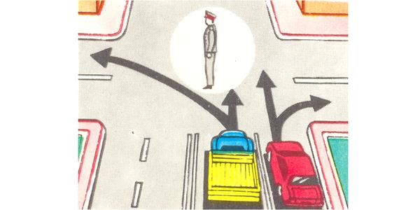 Traffic is permitted:
