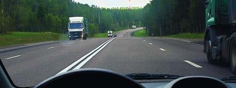 Is it allowed to continue driving in this lane after getting ahead of the truck?
