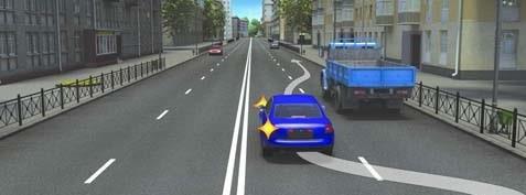 When overtaking, we are obliged to switch off the left turn indicator