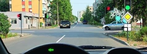 When making a left turn